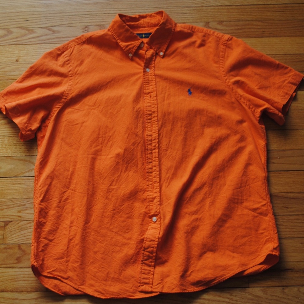 XL Short Sleeve Button-Up by Ralph Lauren
